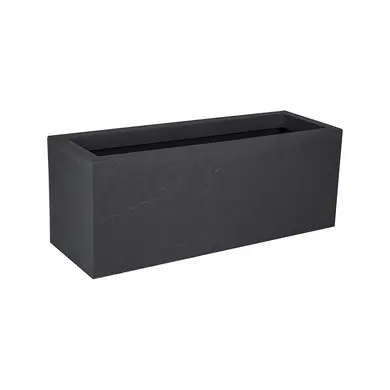 Jardinière VOLCANIA'UP anthracite L.80cm 57L - EDA
