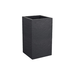 Pot Carré Haut VOLCANIA'UP anthracite 36 litres - EDA