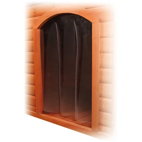 Porte en PVC 32 x 43 cm pour niche chien