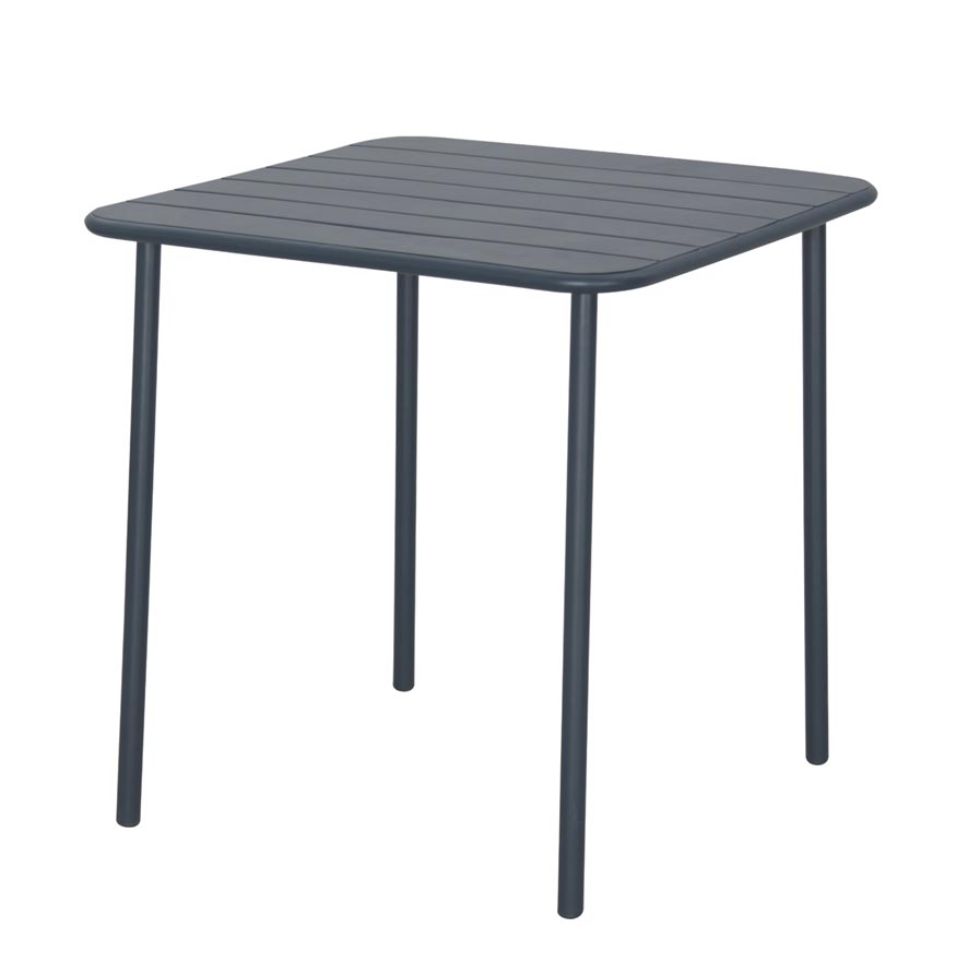 Gartentisch 70x70 cm anthrazit MILLOR