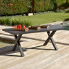 Table de jardin pliante acier 120 cm MESH - OOGarden