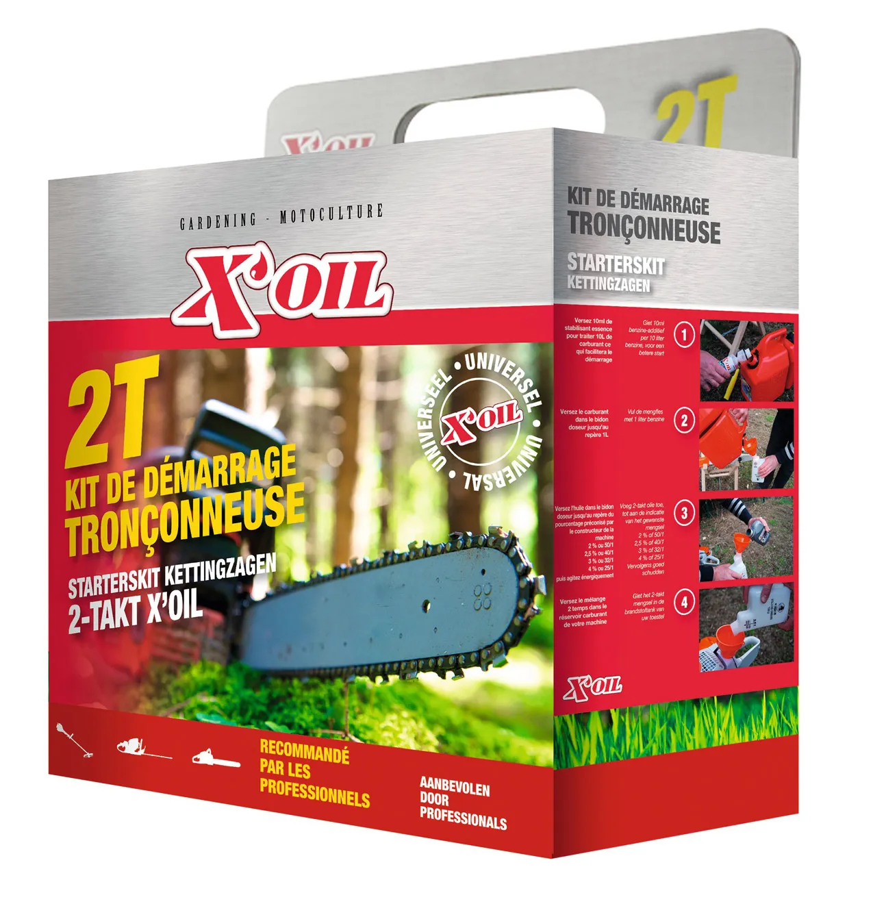 Kit de démarrage 2 temps pour tronçonneuse thermique