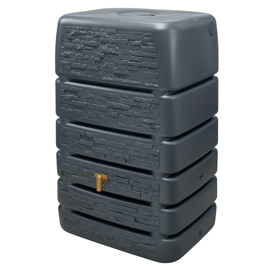 Cuve murale slim Stone 510 L   RÃ©cupÃ©rateur d'eau de pluie