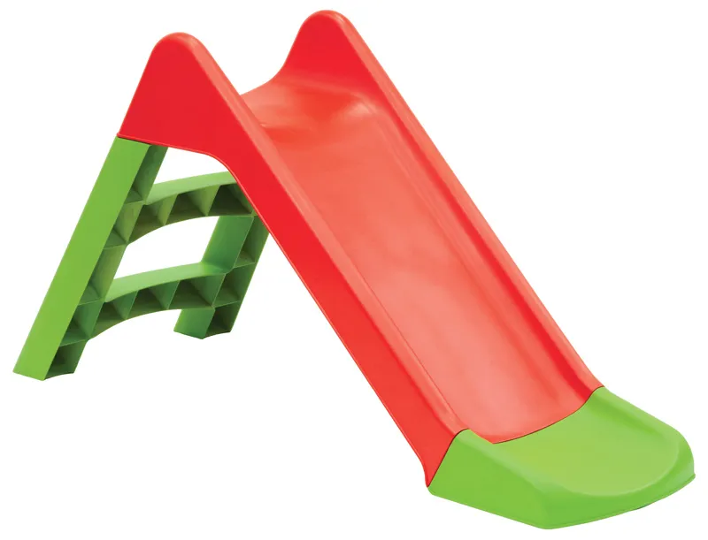 Toboggan enfant 1m20 de glisse rouge et vert