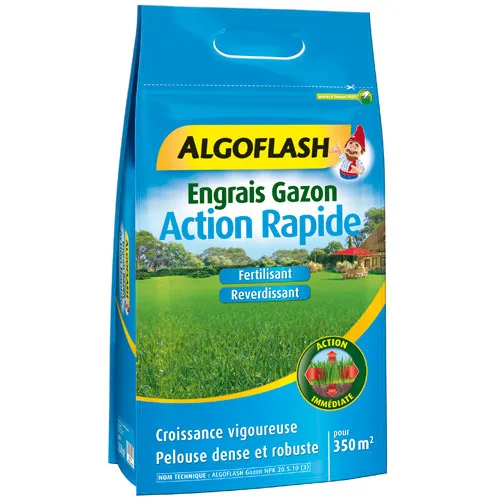 Engrais Gazon Action Rapide 7KG ALGOFLASH