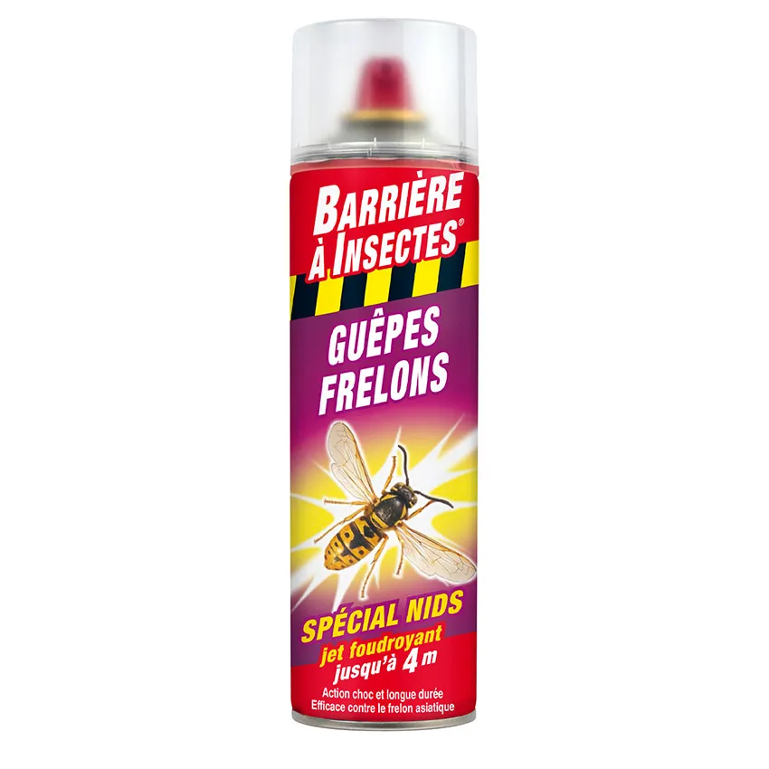 Aérosol Guêpes, Frelons Spécial Nids - 500 mL
