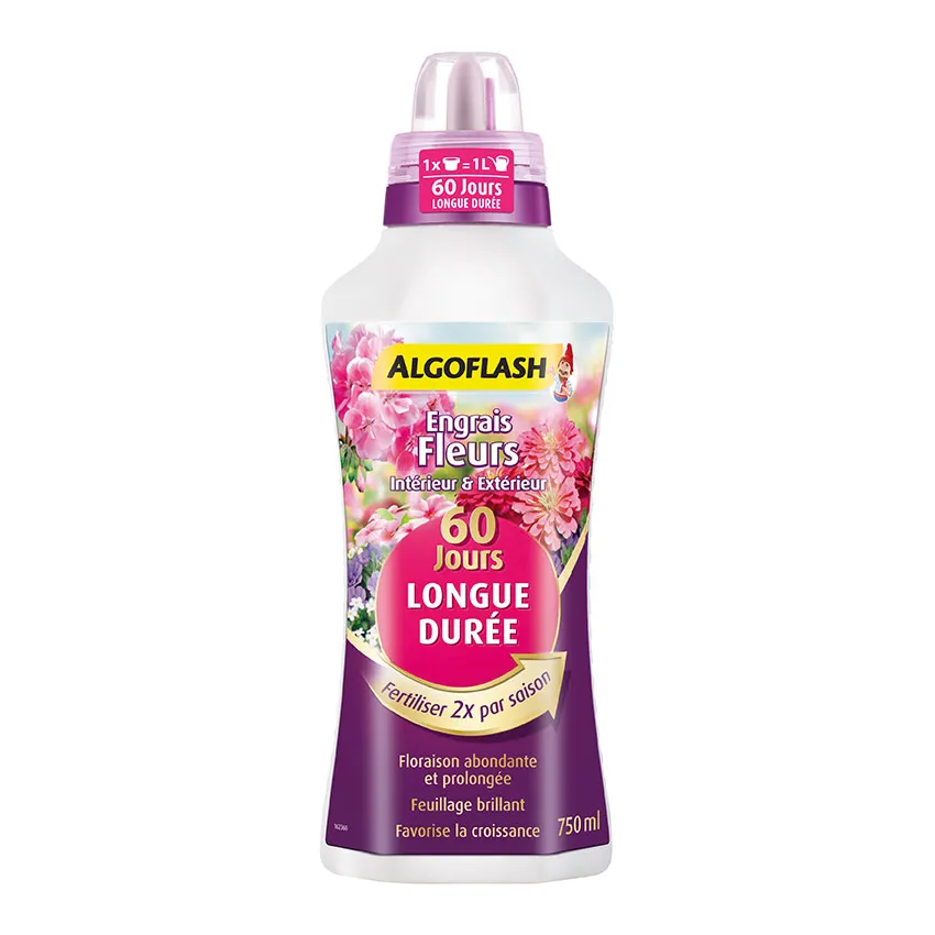 Engrais Fleurs longue durÃ©e 60 jours 750ml