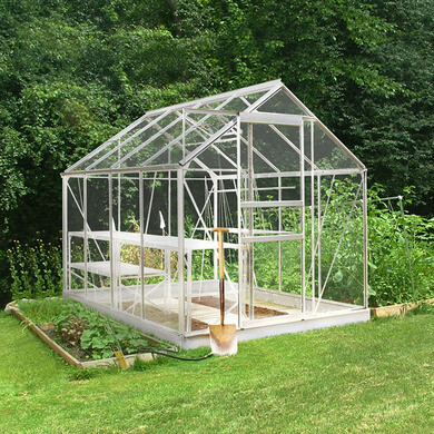 Serre de jardin popular 86 en verre horticole 5m²