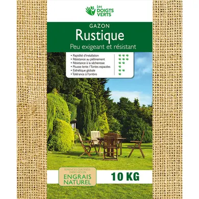 Rasen Rustique Saatgut 10 kg