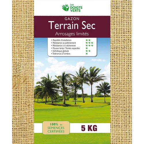 Gazon TERRAIN SEC 5KG