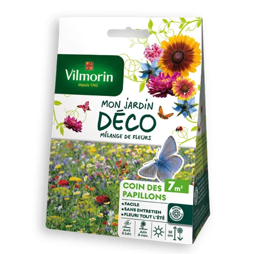 Graines mélange de fleurs Attire les papillons 7m²