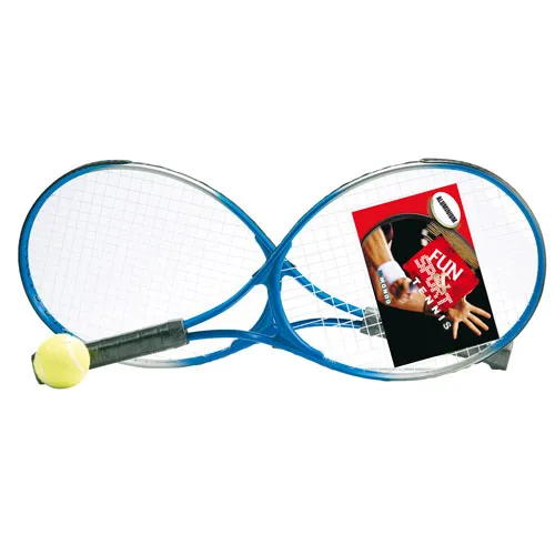 Set de 2 raquettes de tennis et 1 balle de tennis