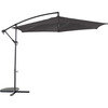Parasol déporté 3M ardoise GUADELOUPE avec sa housse - OOGarden