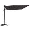 Parasol Déporté en Aluminium SMART - 3x3m - Coloris Ardoise - OOGarden