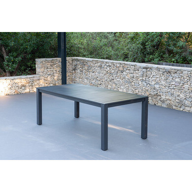Table de jardin aluminium 200 cm malaga