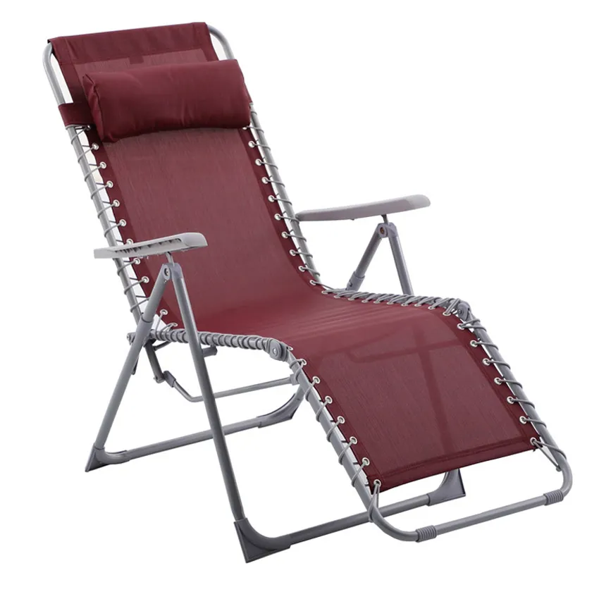 Fauteuil relax de jardin SIESTA Grenat