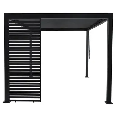 Persienne 90cm pour pergola bioclimatique 3M anthracite - OOGarden