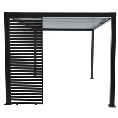 Persienne 90cm pour pergola bioclimatique 3M anthracite - OOGarden
