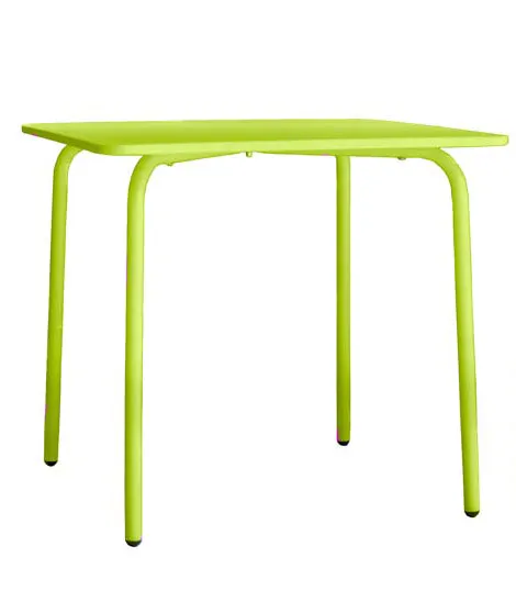 Table de jardin mÃ©tal pour enfant   coloris vert