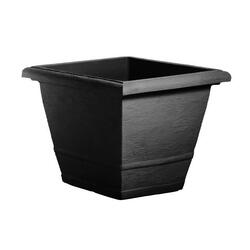 Bac à fleurs carré DEKOR - 40cm - Anthracite - OOGarden