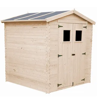 19 mm 4 m² AZUR houten afdak + vloerpakket -