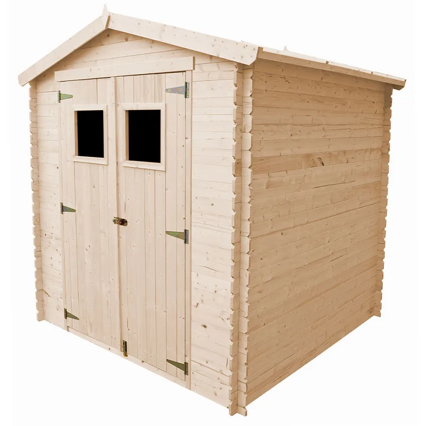 Abri de jardin bois 4,4mÂ², Ep. 19mm AZUR