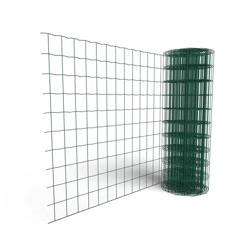 Rouleau Grillage soudé L. 20m x H. 1.20m Maille de 100 x 50mm Vert