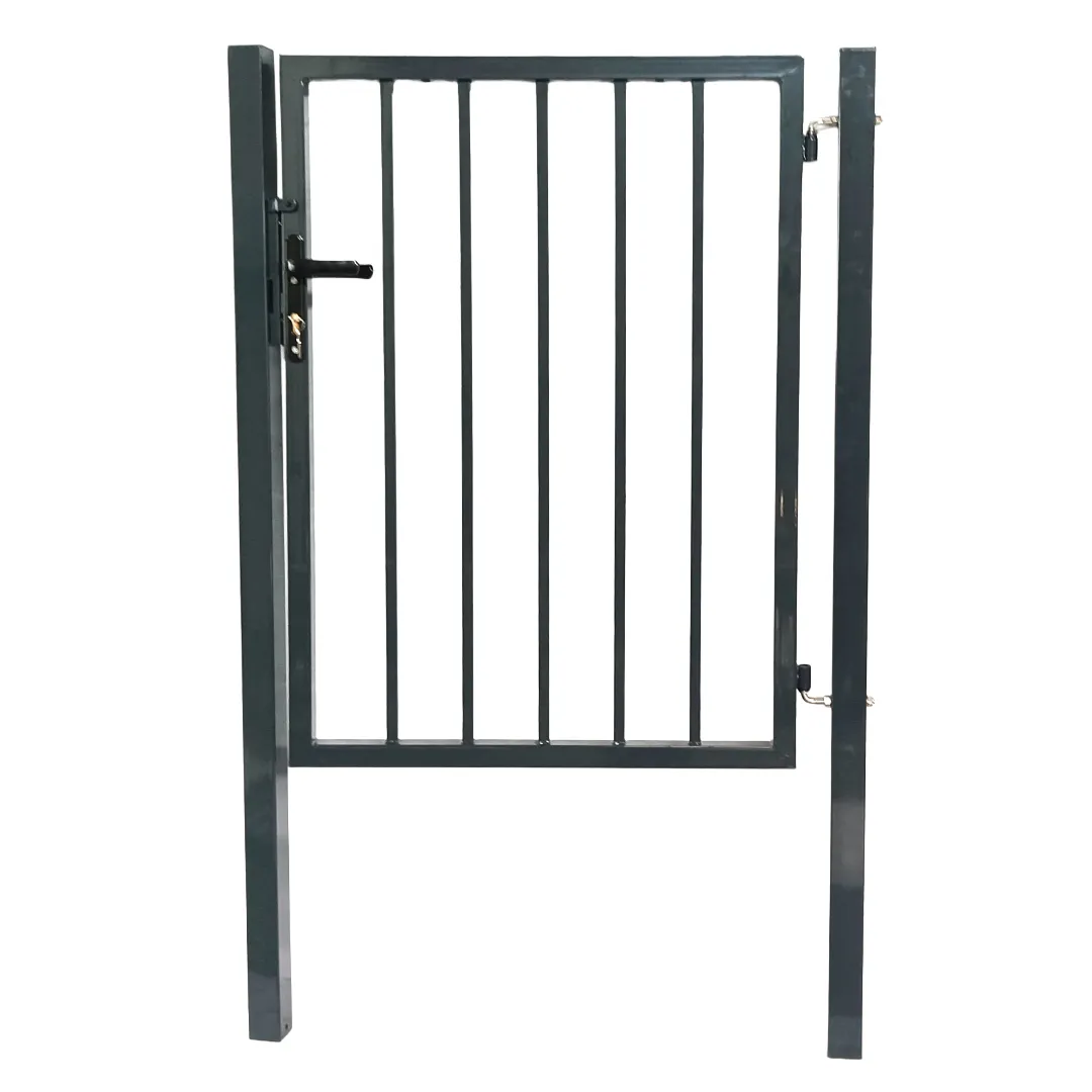 Portillon de Jardin BarreaudÃ© Gris anthracite   Hauteur 1m20