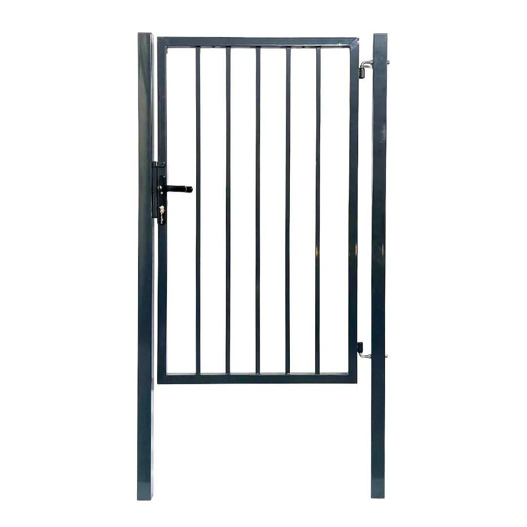 Portillon de Jardin BarreaudÃ© Gris anthracite   Hauteur 1m50