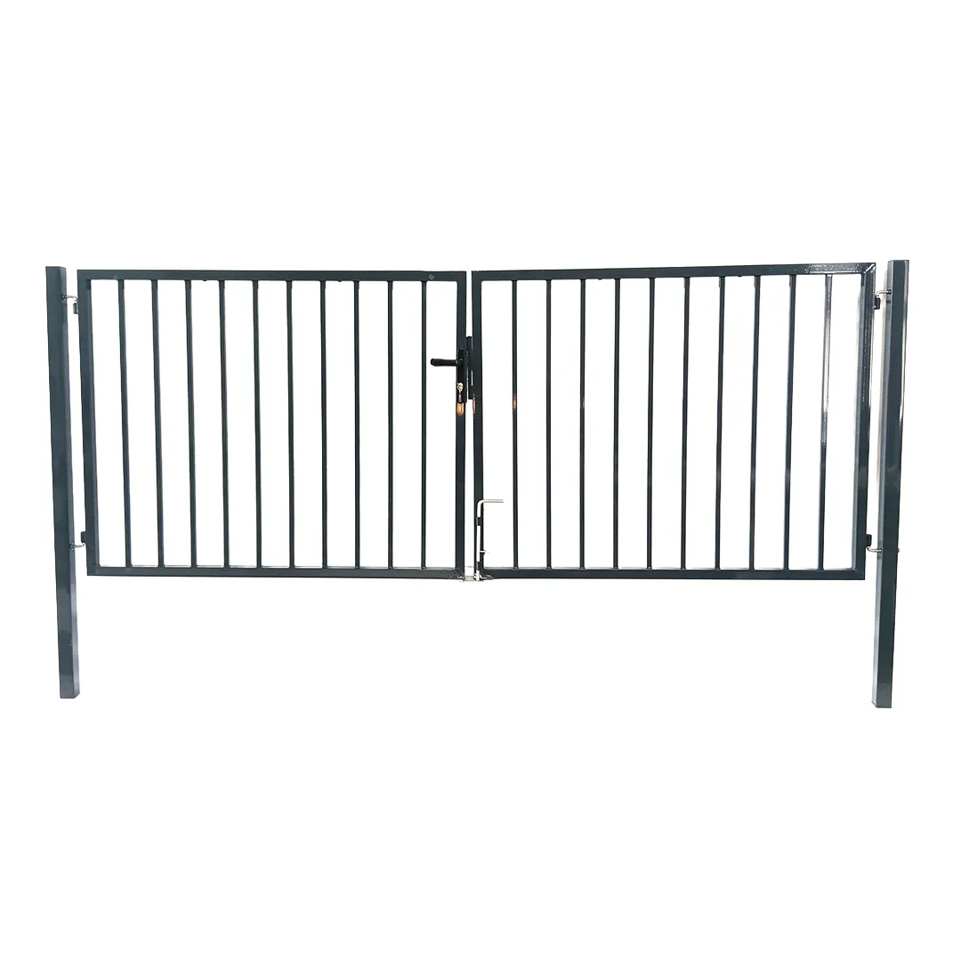 Portail de Jardin BarreaudÃ© Gris   Largeur 3 mÃ¨tres Hauteur 1 mÃ¨tre 20