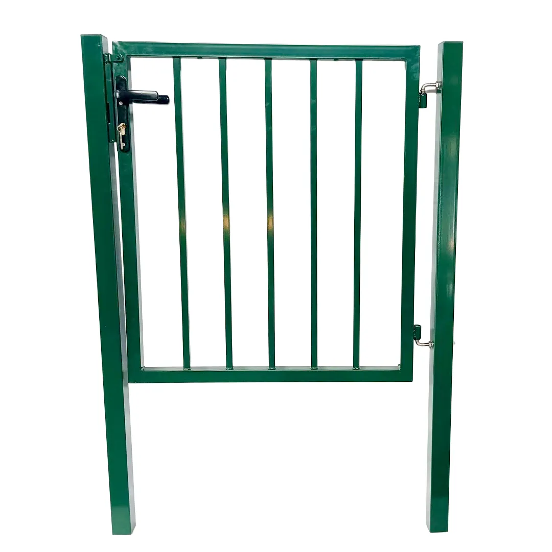 Portillon de Jardin BarreaudÃ© Vert   Hauteur 1m