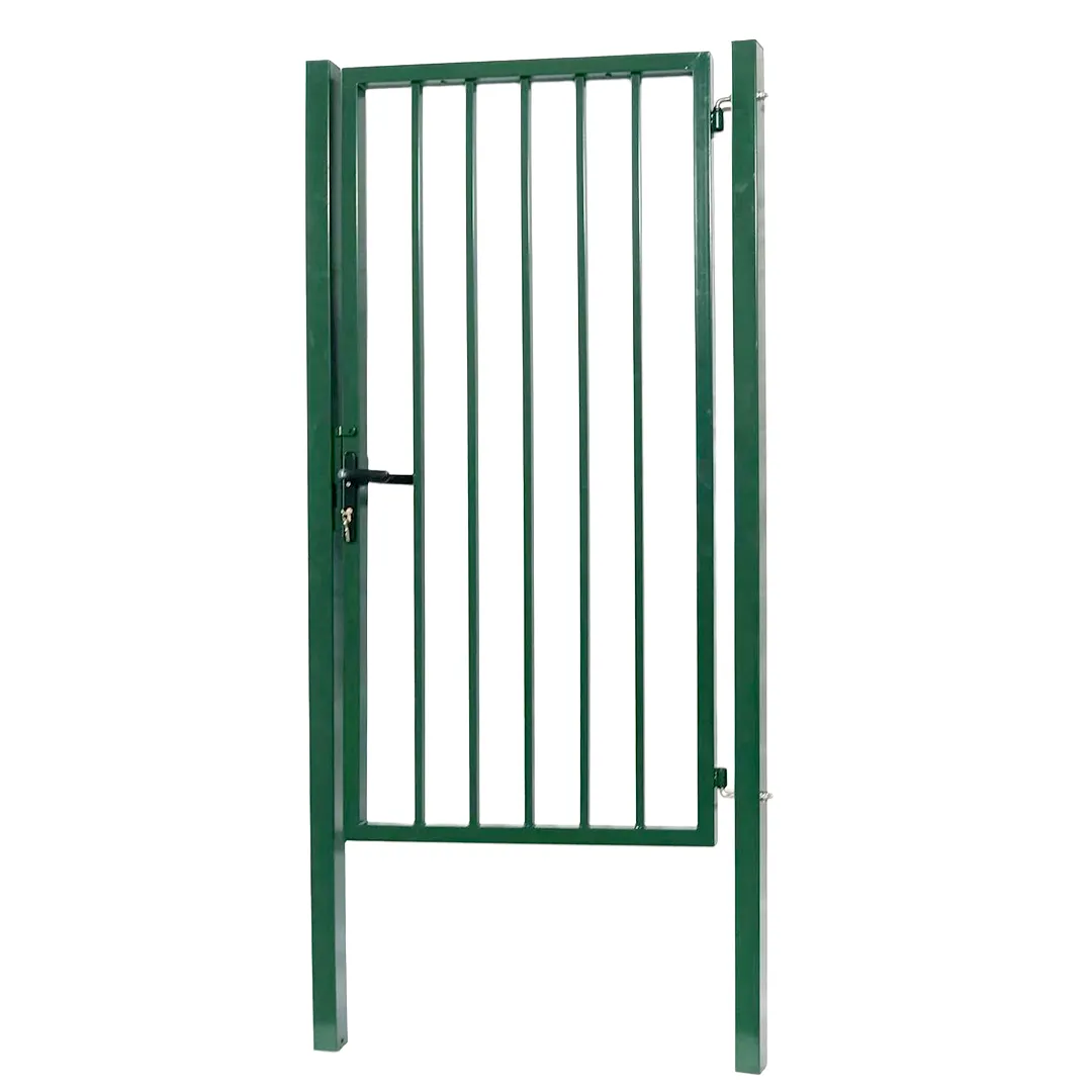 Portillon de Jardin BarreaudÃ© Vert   Hauteur 1m80