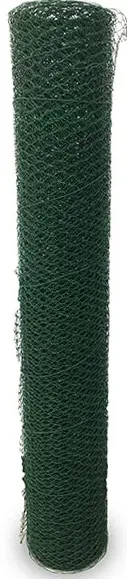 Grillage Ã  Poules vert 10m x H1.5 m Triple Torsion   Maille de 25 mm