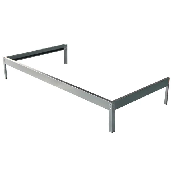 Embase pour serre polycarbonate adossÃ©e 2,4m2