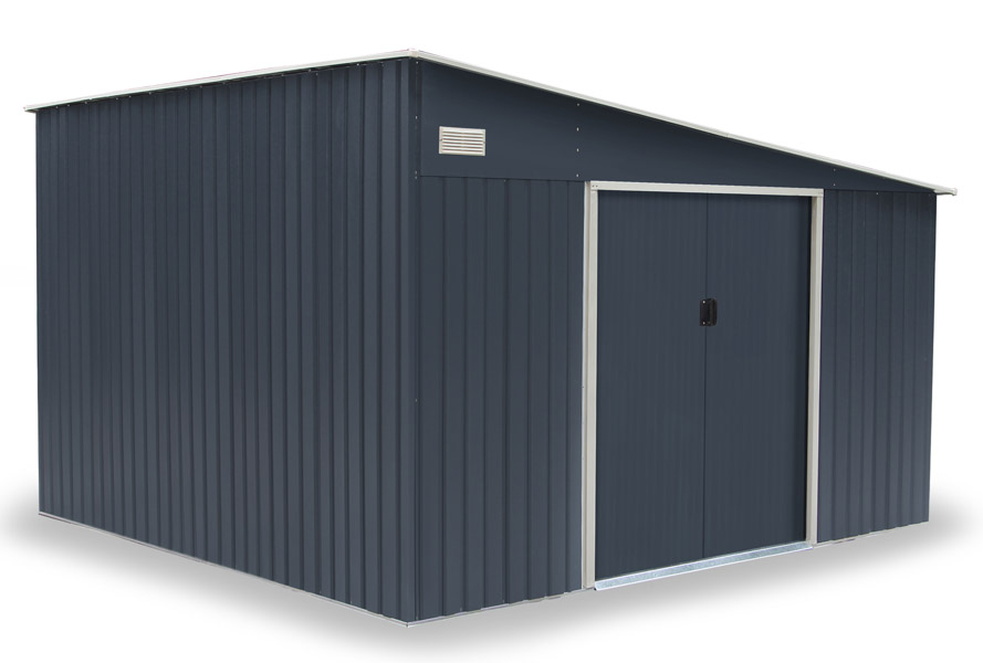 Metallgerätehaus 11 m² AnlehnGartenhaus OOGarden.de