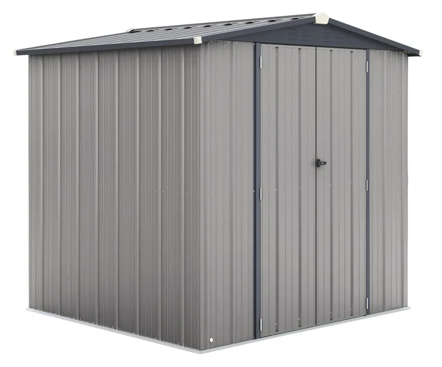 Abri de jardin mÃ©tal 4.6mÂ² PRIME renforcÃ©, Epaisseur 0,4 mm