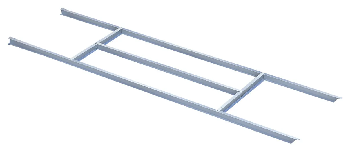 Structure plancher pour abri de jardin métal 2.71m²