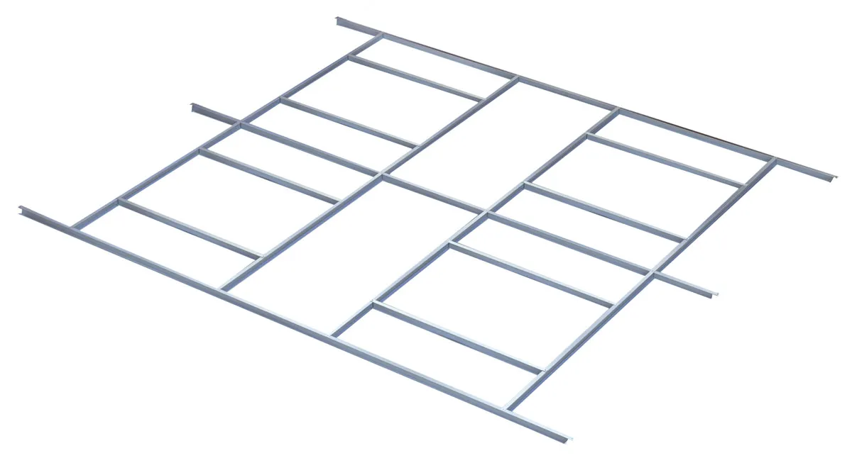 Structure plancher pour abri de jardin métal 12.99m²
