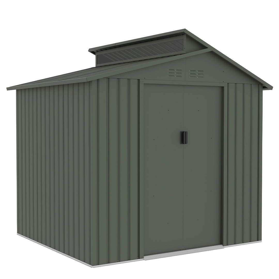 Abri de jardin métal 4m² JEF Vert | OOGarden.be