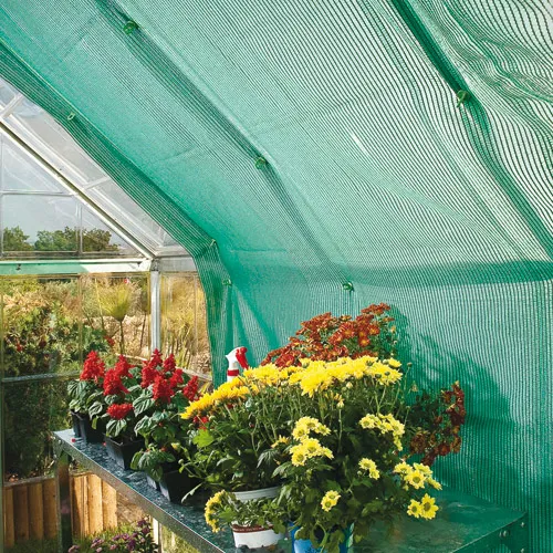 Garden Expert Sonnenschutznetz 3x6 M – 50% Schatten, UV-beständig | Für Gewächshaus, Garten, Tiergehege | Atmungsaktiv, Langlebig