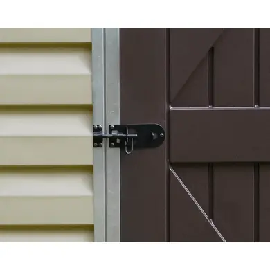 Abri de Jardin en Résine 4,3m² SKYLIGHT 6x8 Marron avec Plancher - CANOPIA