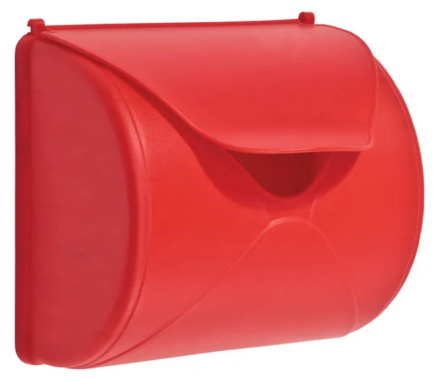 Briefkasten aus Kunststoff rot für Kinder