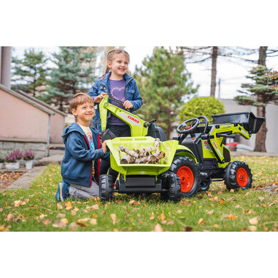 Tractopelle Claas avec excavatrice et remorque 2 à 5 ans - FALK - Mr.Bricolage