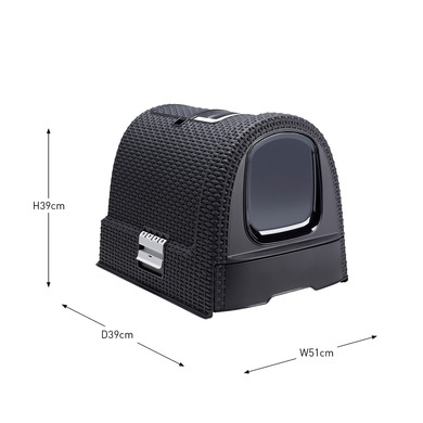 aufbewahrung korb metall Korb Metall rund Inu 30 cm – PURVIDA Design