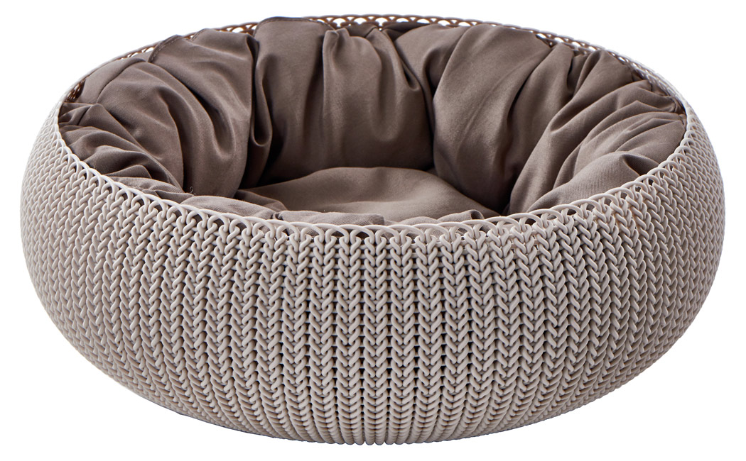 Panier De Couchage Rond Pour Chat Ou Petit Chien Curver Oogarden