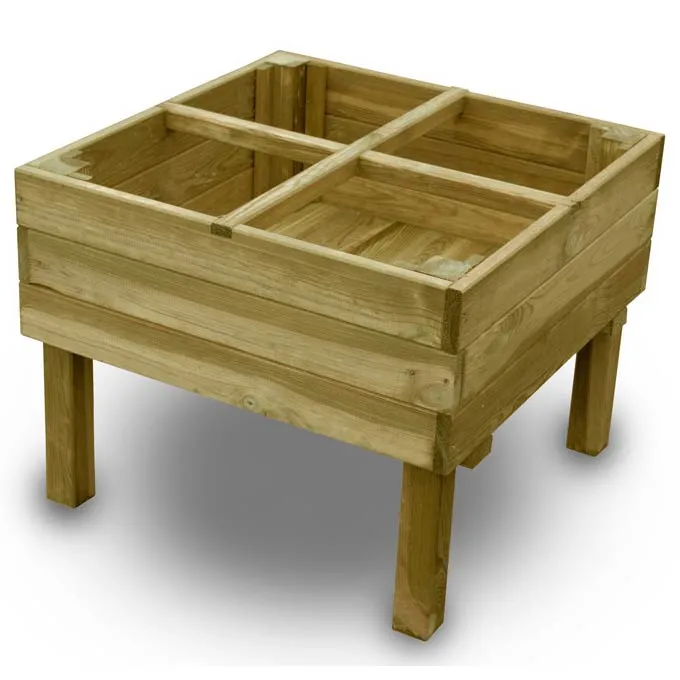 CarrÃ© potager pour enfant en bois traitÃ©