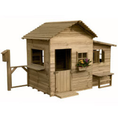 Maisonnette en bois Lalie, cabane enfant en bois - OOGarden