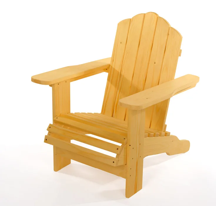 Fauteuil bois enfant style adirondack Georgia