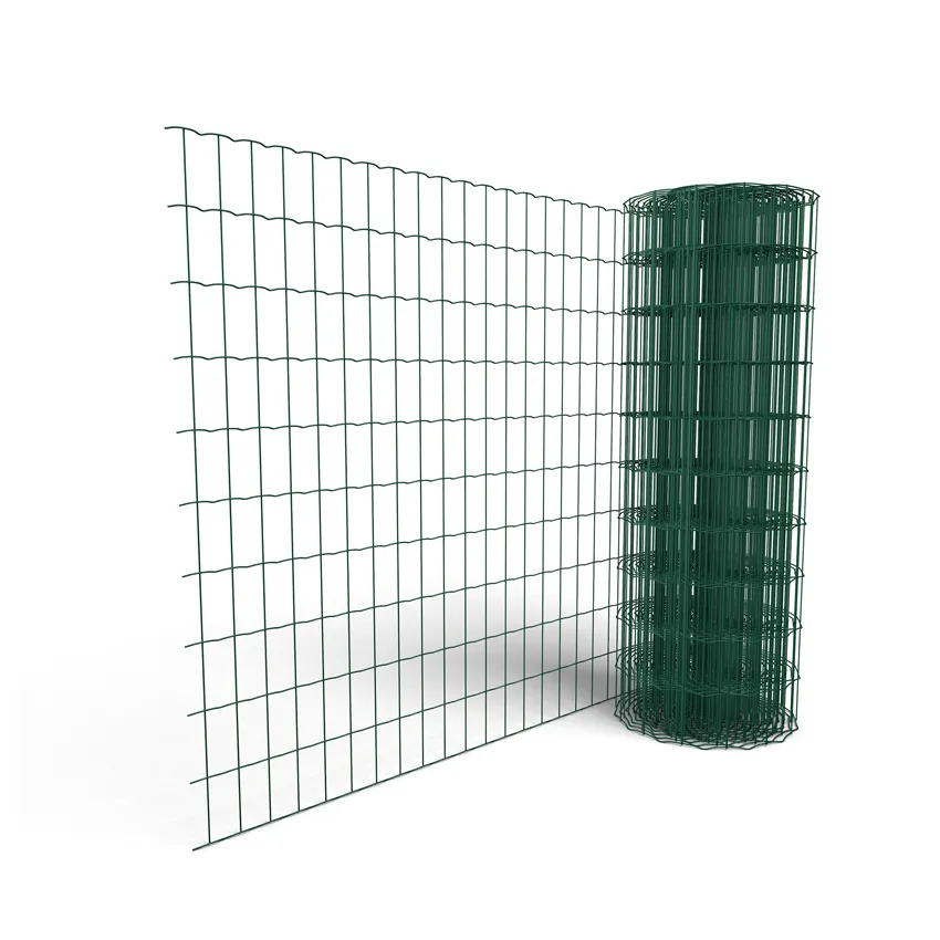 Rouleau grillage soudÃ© 25m x  H. 1,2m Vert   Maille 100x50mm