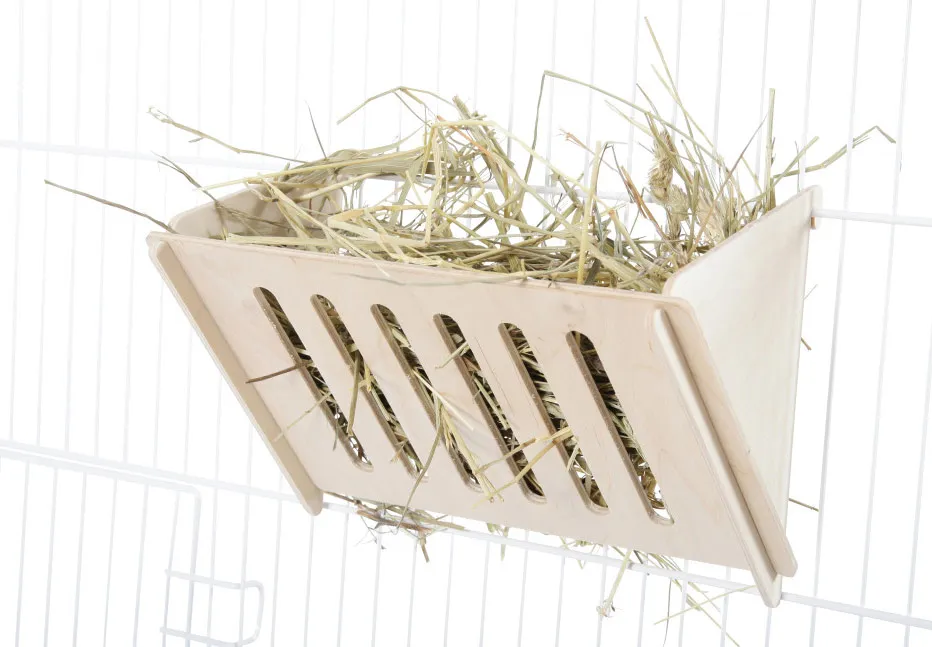 Ratelier Ã  foin en Bois pour Rongeurs